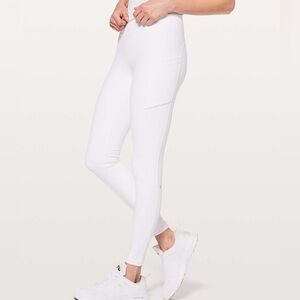 Lululemon White Leggings